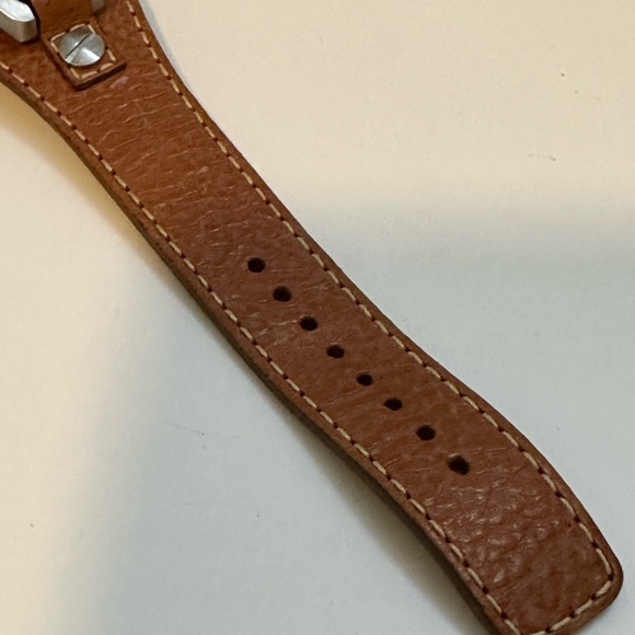 Fossil Watch with leather band - Picture 5 of 6